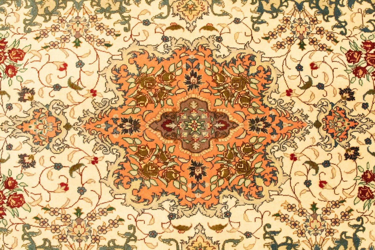 Alfombra Persa - Tabriz - Real - 155 x 101 cm - beige