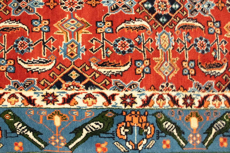 Alfombra persa - Nómada - 164 x 102 cm - rojo