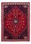 Alfombra persa - Nómada - 150 x 103 cm - rojo oscuro