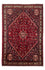 Alfombra persa - Nómada - 161 x 105 cm - rojo oscuro