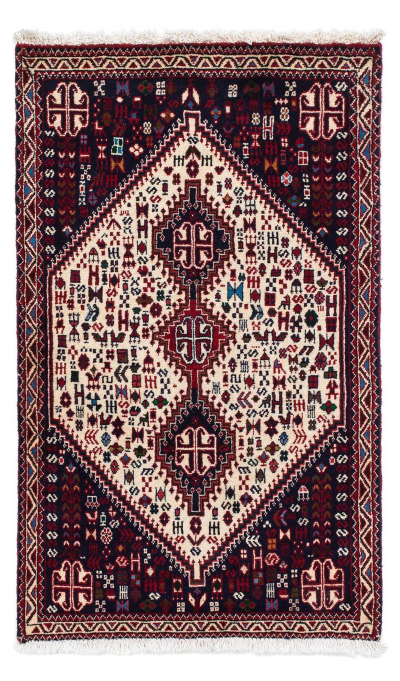 Alfombra persa - Nómada - 123 x 75 cm - beige
