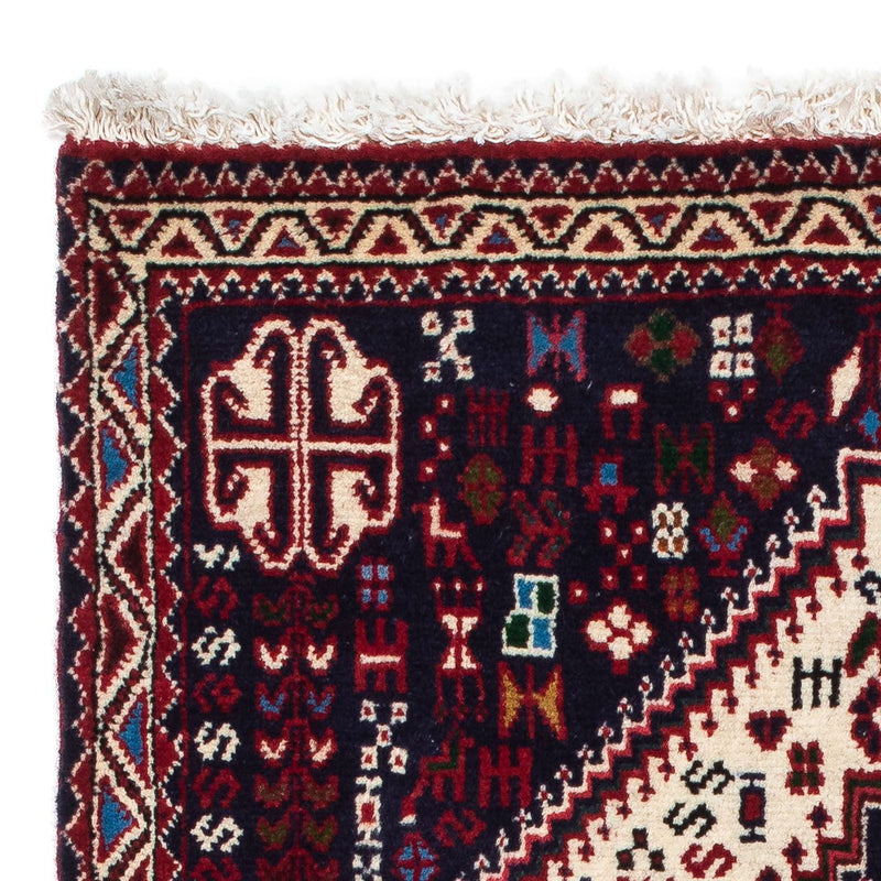 Alfombra persa - Nómada - 123 x 75 cm - beige