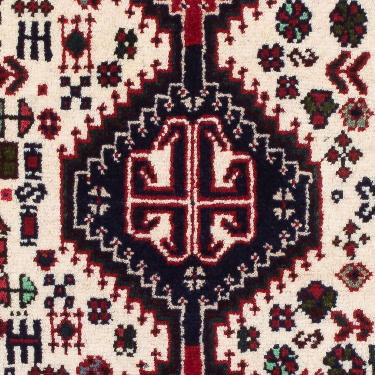 Alfombra persa - Nómada - 120 x 78 cm - beige