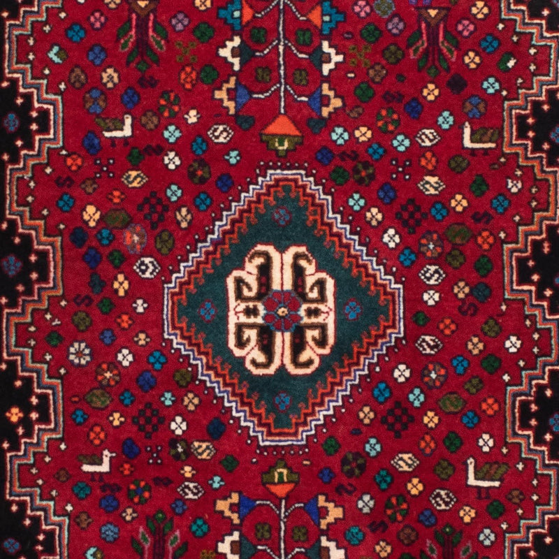 Alfombra de pasillo Alfombra persa - Nómada - 222 x 85 cm - rojo oscuro