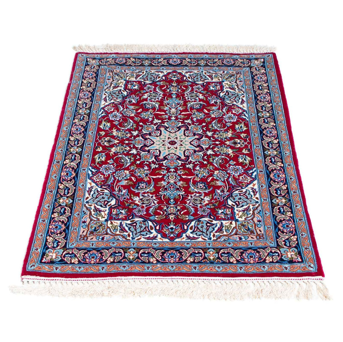 Alfombra Persa - Isfahan - Prima - 107 x 69 cm - rojo