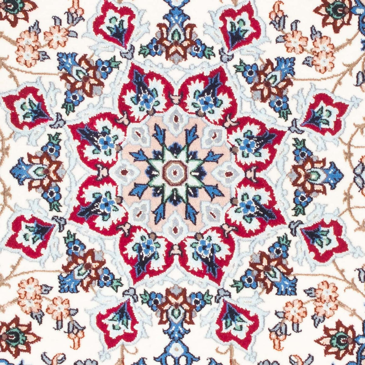 Alfombra Persa - Isfahan - Prima - 100 x 71 cm - beige