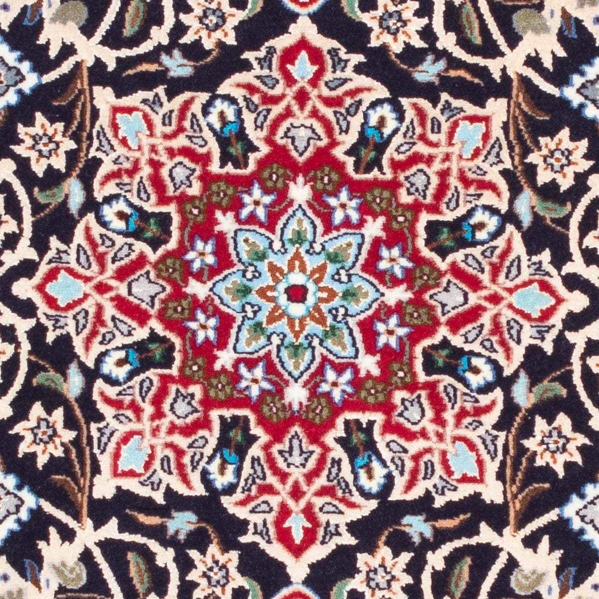 Alfombra Persa - Isfahan - Prima - 102 x 72 cm - rojo