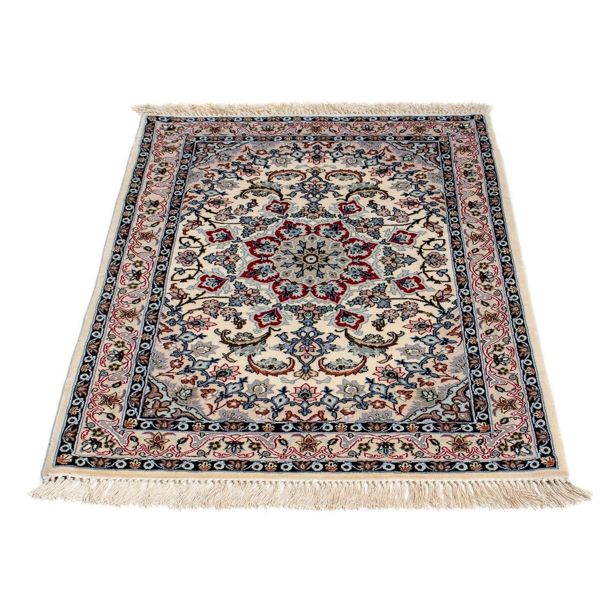 Alfombra Persa - Isfahan - Prima - 101 x 70 cm - beige