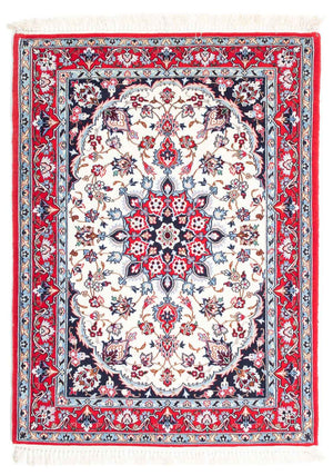 Alfombra Persa - Isfahan - Prima - 115 x 84 cm - rojo