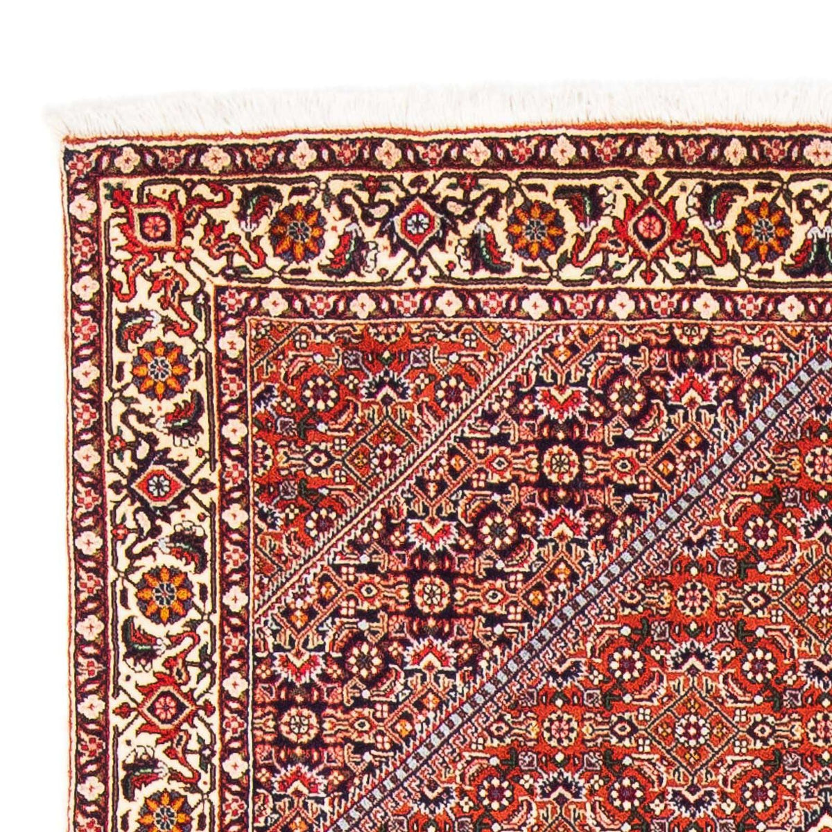 Alfombra persa - Bidjar - 180 x 110 cm - rojo