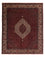 Alfombra persa - Bidjar - 257 x 204 cm - rojo oscuro