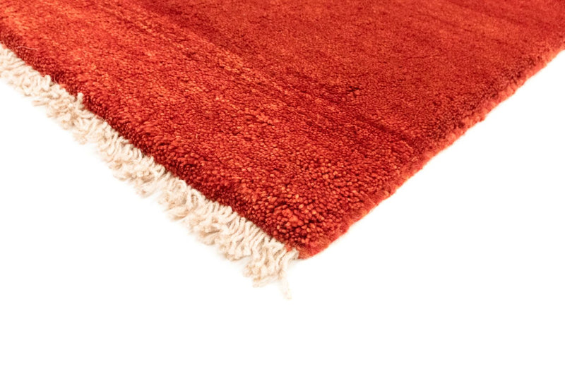 Alfombra Gabbeh - Persa - 141 x 70 cm - rojo