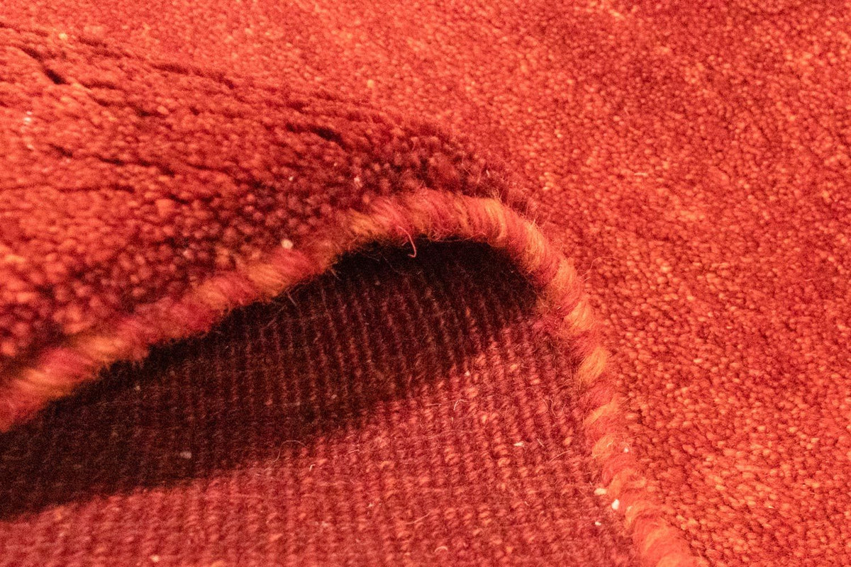 Alfombra Gabbeh - Persa - 141 x 70 cm - rojo