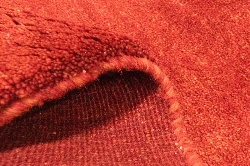 Alfombra Gabbeh - Persa - 141 x 70 cm - rojo