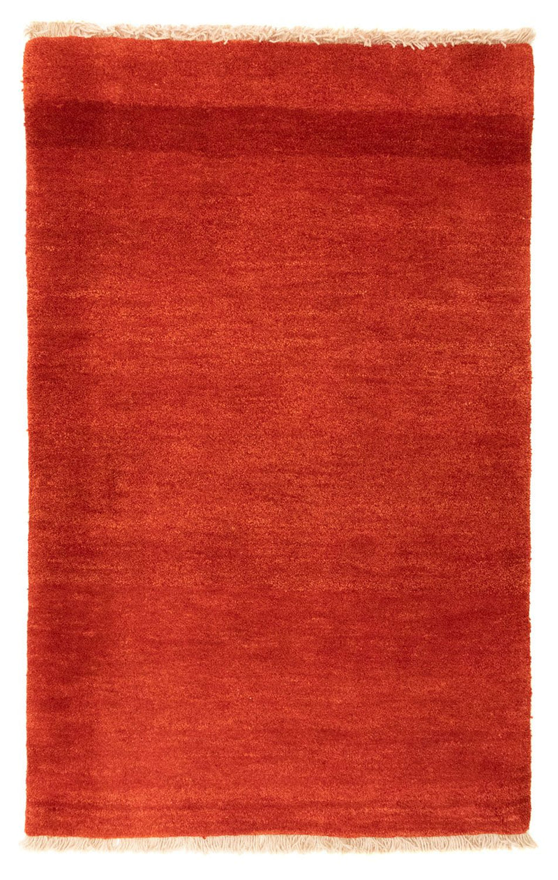 Alfombra Gabbeh - Persa - 126 x 80 cm - rojo