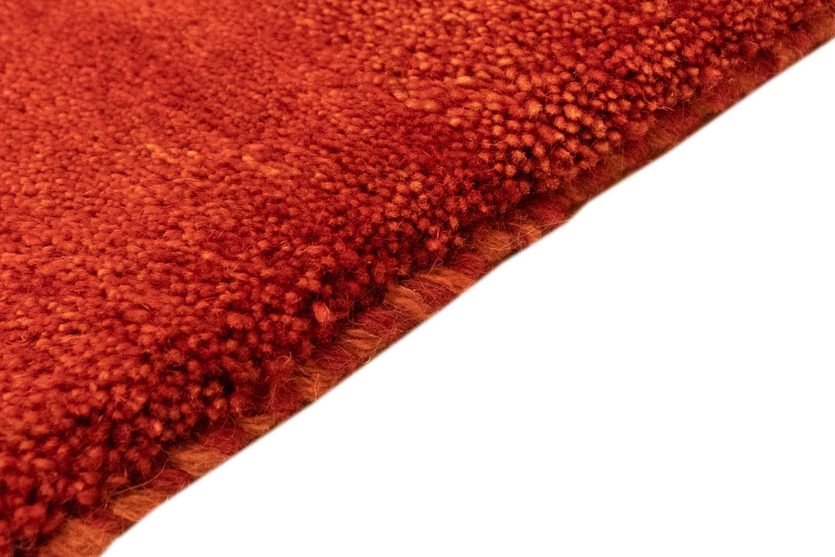 Alfombra Gabbeh - Persa - 126 x 80 cm - rojo