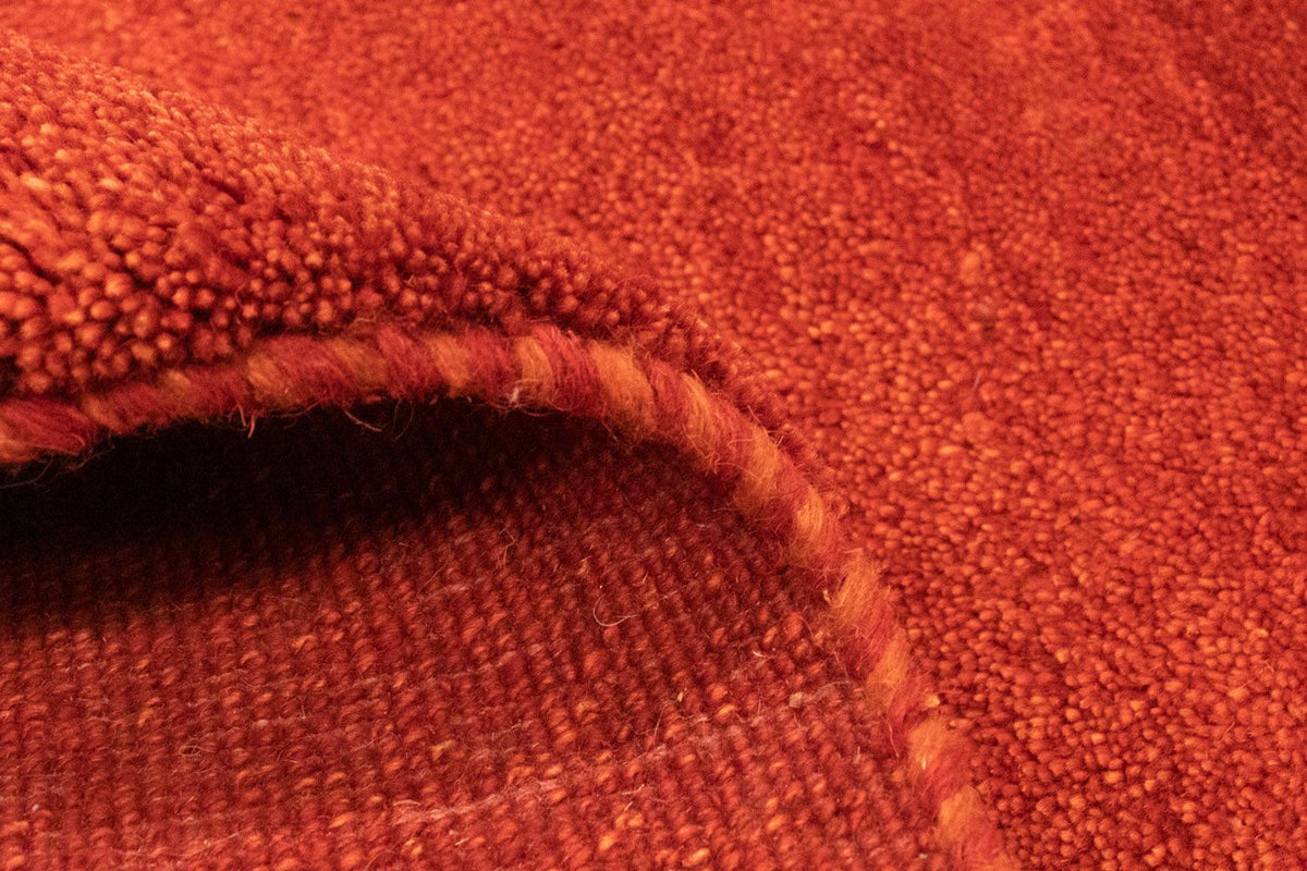 Alfombra Gabbeh - Persa - 126 x 80 cm - rojo