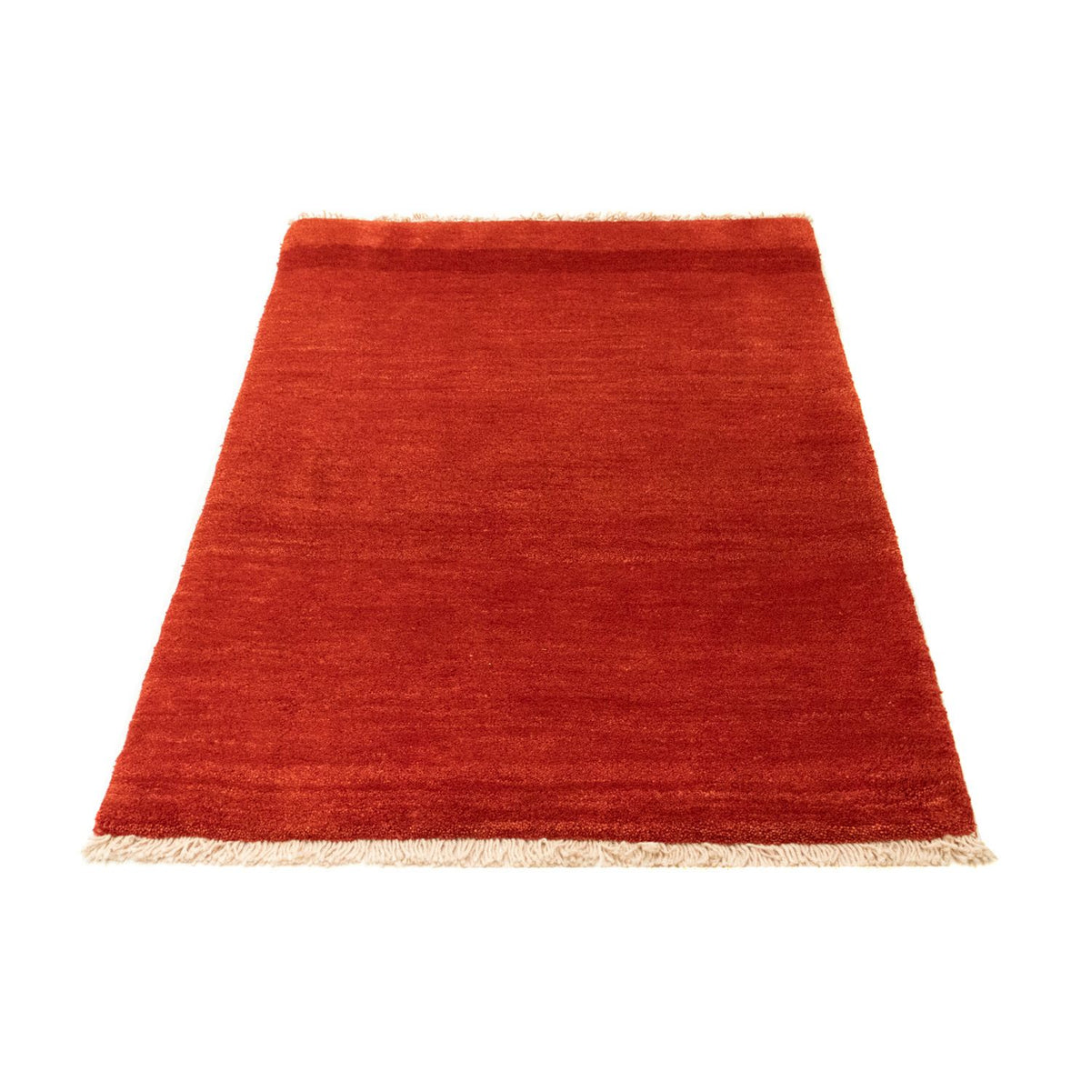 Alfombra Gabbeh - Persa - 126 x 80 cm - rojo