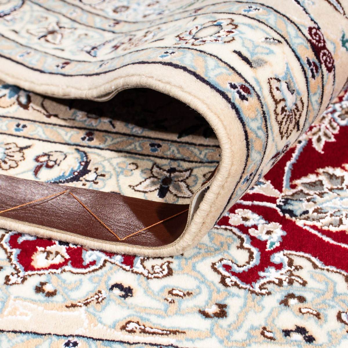 Alfombra Persa - Nain - Prima cuadrado - 204 x 193 cm - beige