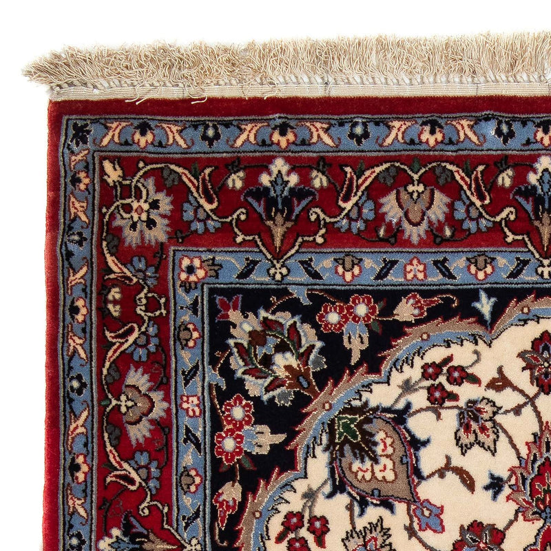 Alfombra Persa - Isfahan - Prima - 120 x 84 cm - rojo oscuro