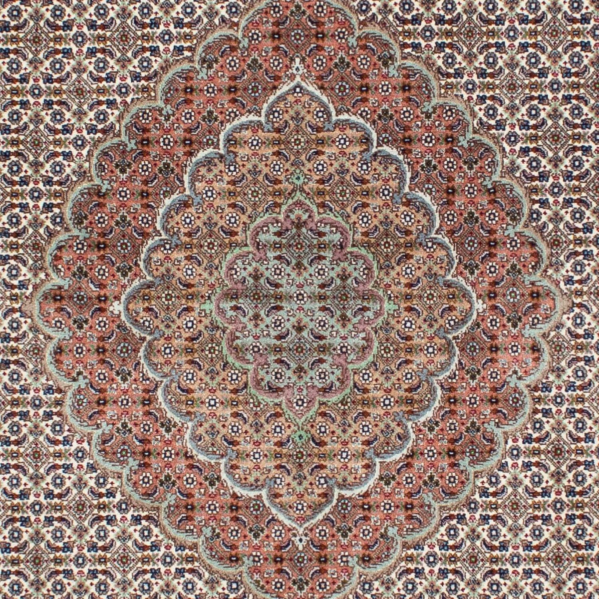 Alfombra persa - Tabriz - 220 x 153 cm - beige