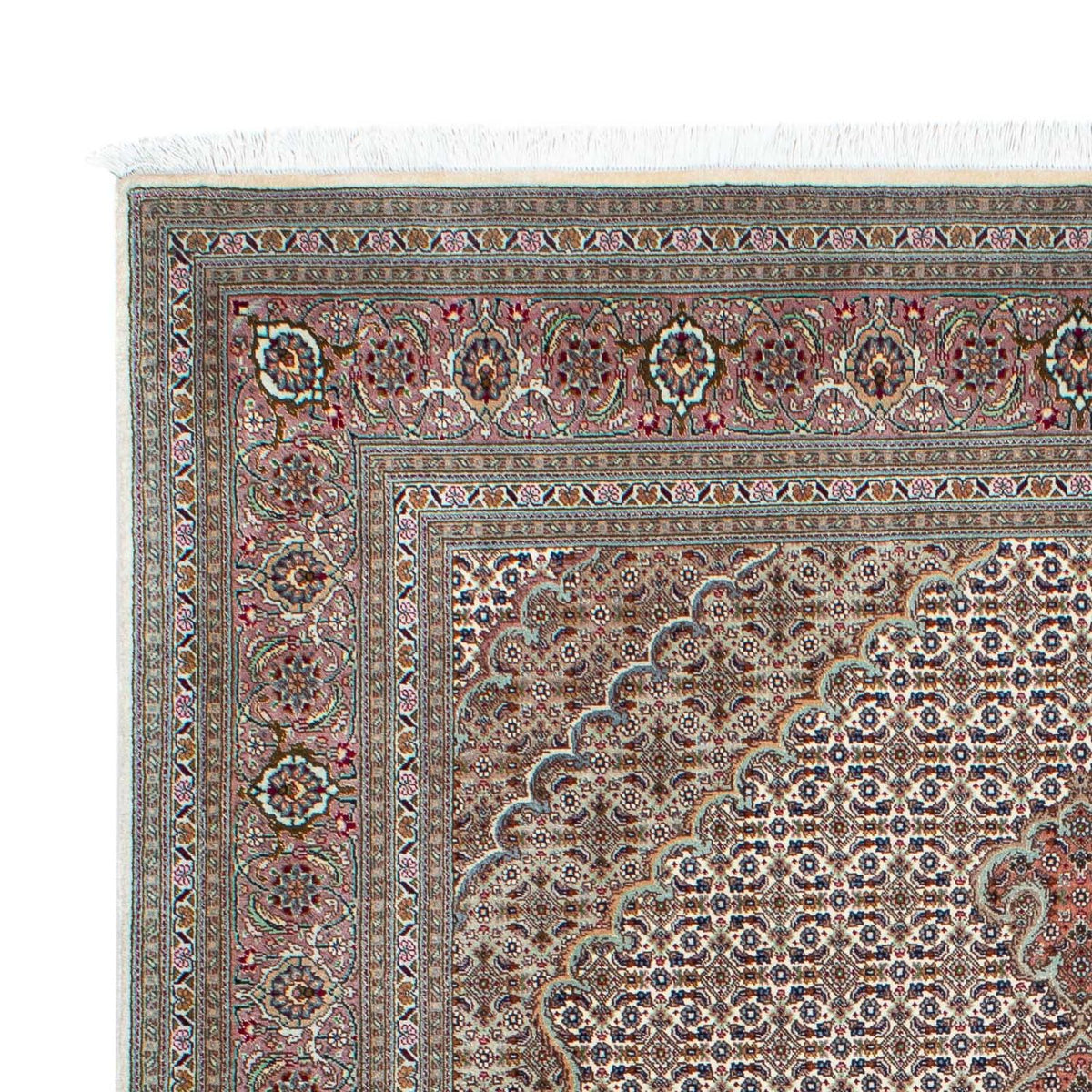 Alfombra persa - Tabriz - 220 x 153 cm - beige