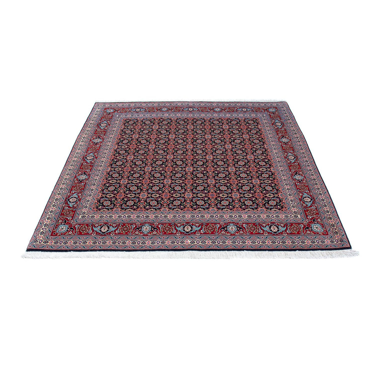Alfombra persa - Tabriz cuadrado - 156 x 155 cm - multicolor