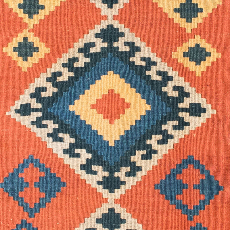 Alfombra Kelim - Oriental - 192 x 123 cm - óxido