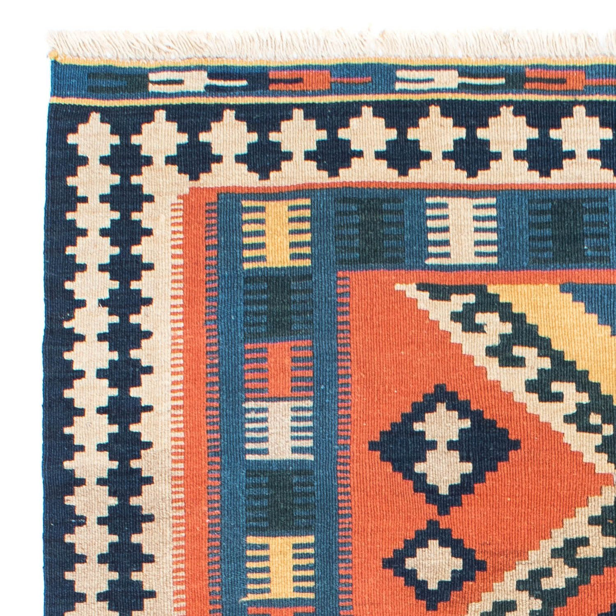 Alfombra Kelim - Oriental - 192 x 123 cm - óxido