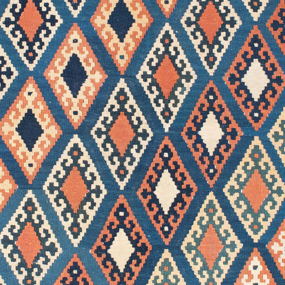 Alfombra Kelim - Oriental - 222 x 158 cm - azul