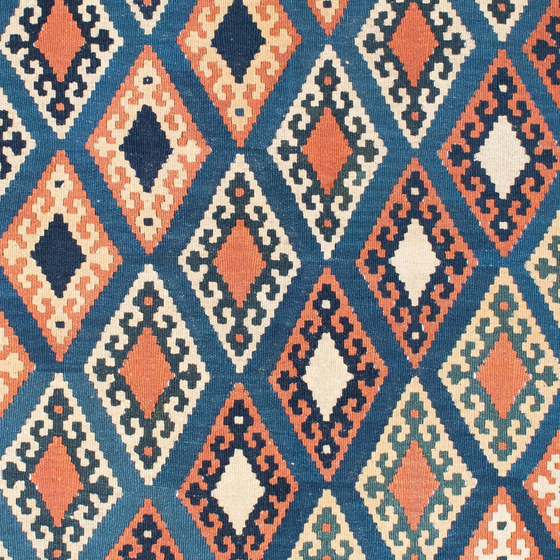 Alfombra Kelim - Oriental - 222 x 158 cm - azul