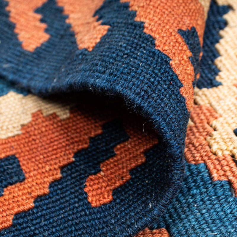 Alfombra Kelim - Oriental - 222 x 158 cm - azul