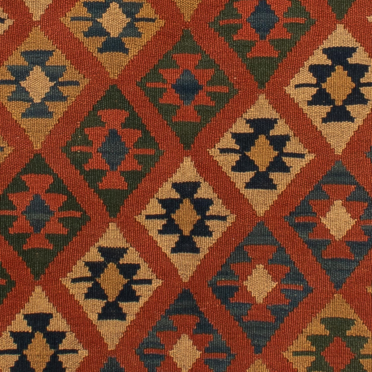 Alfombra Kelim - Oriental - 210 x 155 cm - marrón