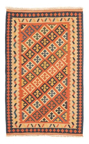 Alfombra Kelim - Oriental - 195 x 124 cm - naranja
