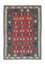 Alfombra Kelim - Oriental - 163 x 112 cm - rojo oscuro