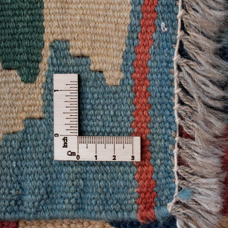 Alfombra Kelim - Oriental - 163 x 112 cm - rojo oscuro
