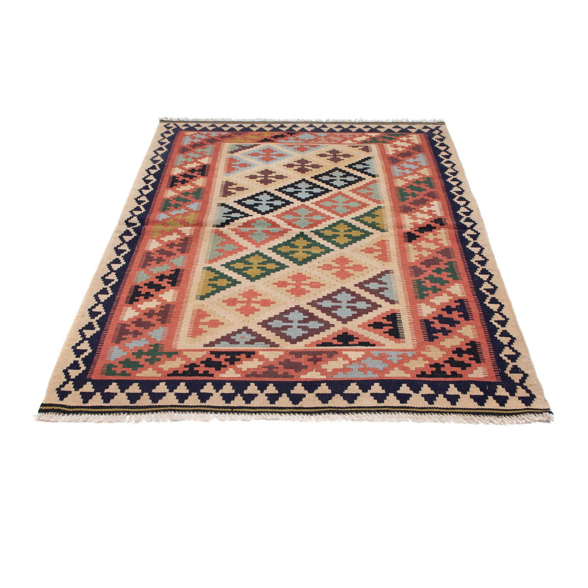 Alfombra Kelim - Oriental - 158 x 110 cm - multicolor