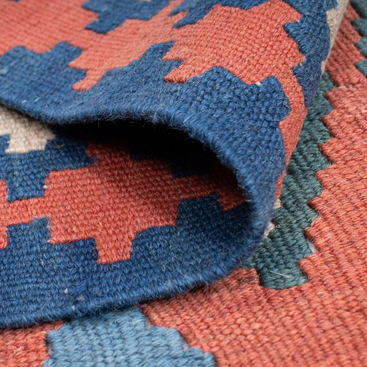 Alfombra Kelim - Oriental - 168 x 116 cm - multicolor
