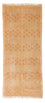 Alfombra de pasillo Alfombra Kelim - Oriental - 200 x 84 cm - marrón claro