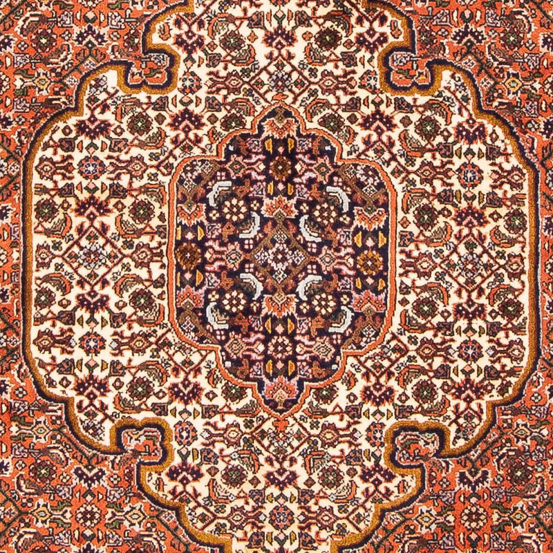 Alfombra persa - Bidjar - 178 x 108 cm - rojo claro