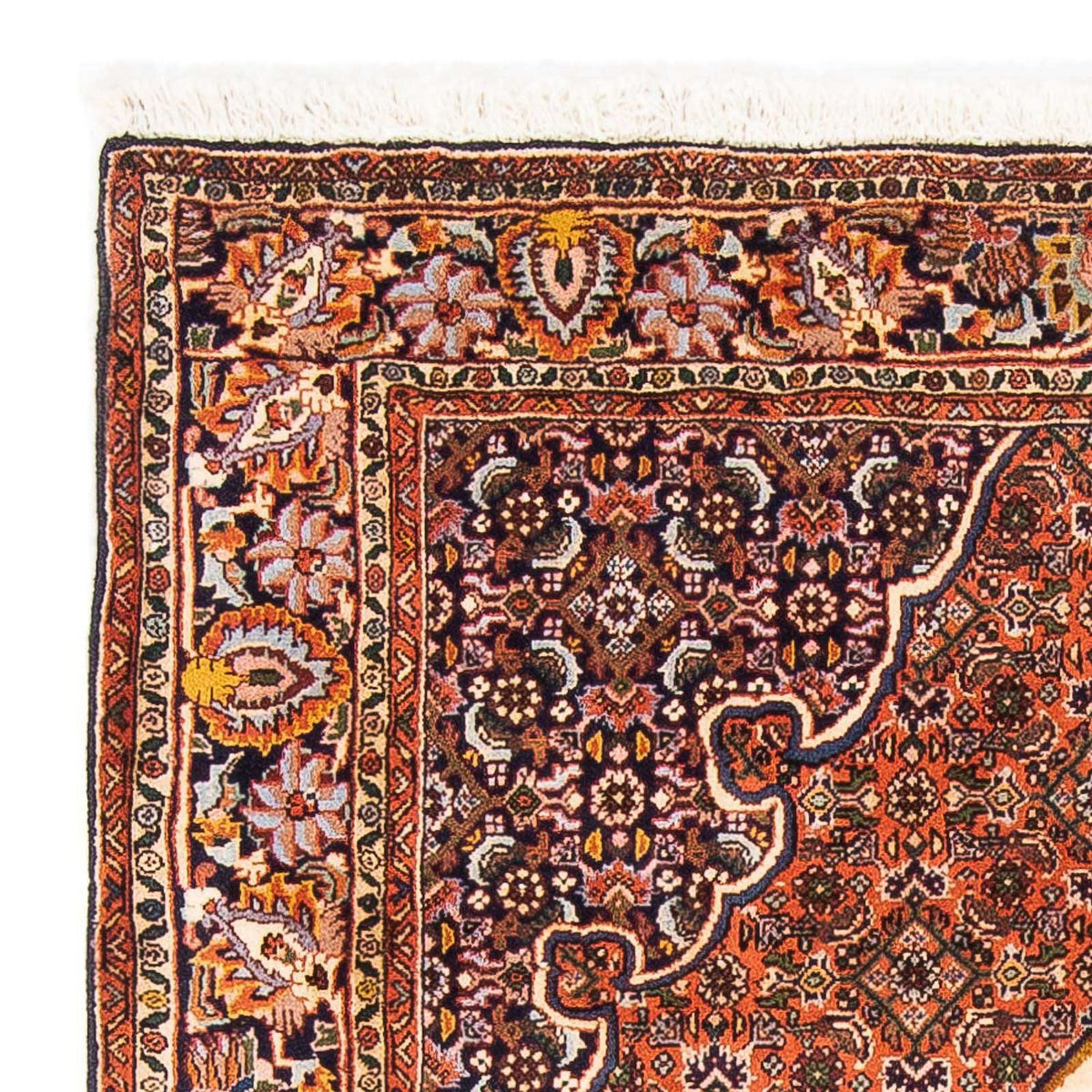 Alfombra persa - Bidjar - 178 x 108 cm - rojo claro