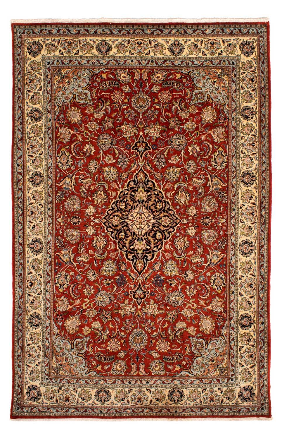 Alfombra persa - Clásica - 297 x 198 cm - rojo oscuro