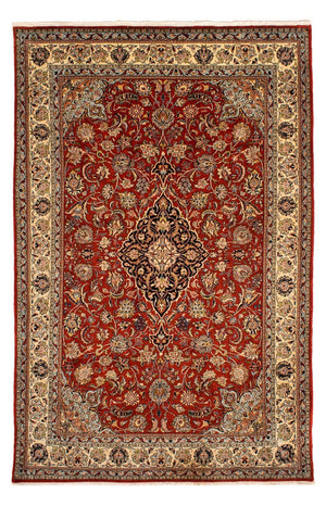Alfombra persa - Clásica - 297 x 198 cm - rojo oscuro