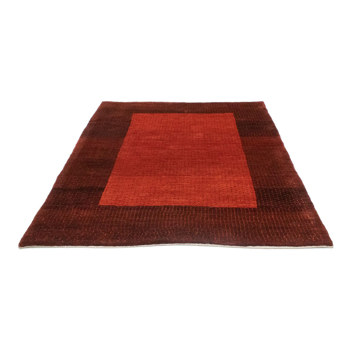 Alfombra Gabbeh - Persa - 186 x 152 cm - rojo