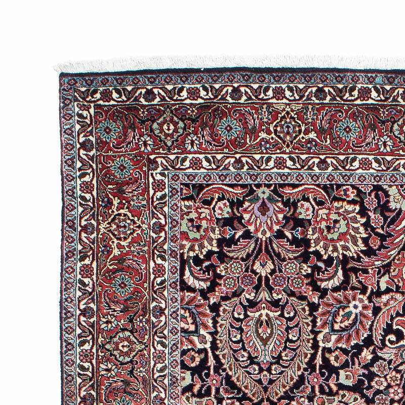 Alfombra persa - Bidjar - 209 x 130 cm - azul oscuro