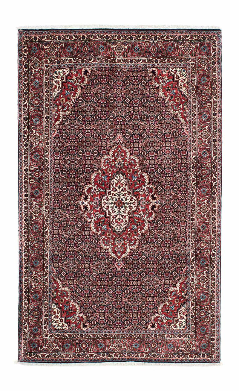 Alfombra persa - Bidjar - 223 x 131 cm - azul oscuro
