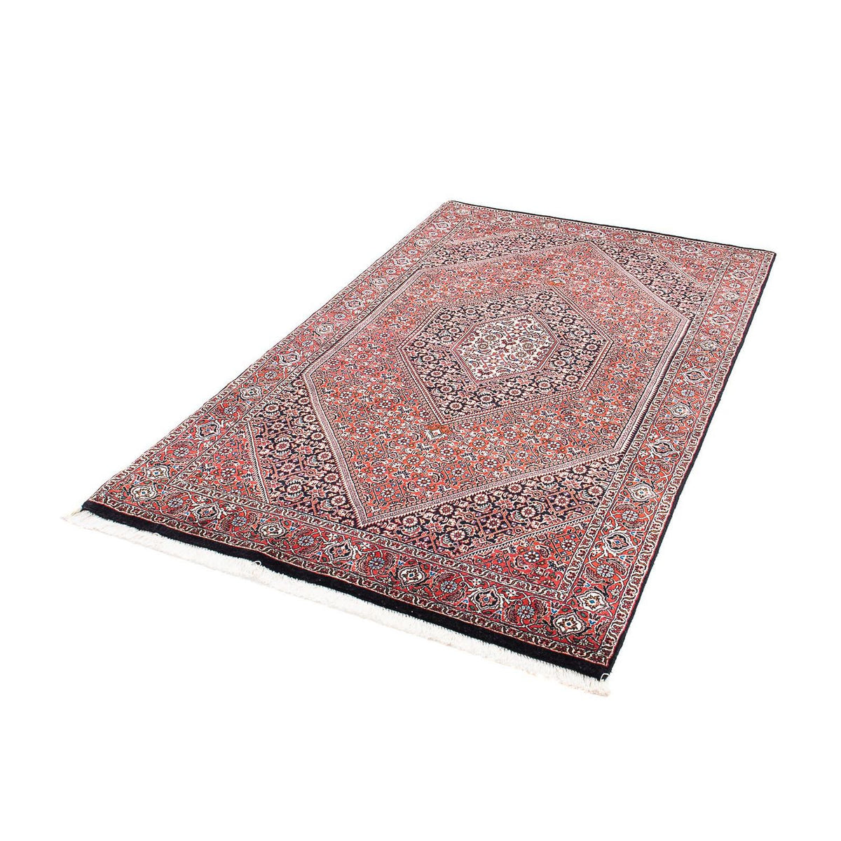 Alfombra persa - Bidjar - 180 x 108 cm - rojo