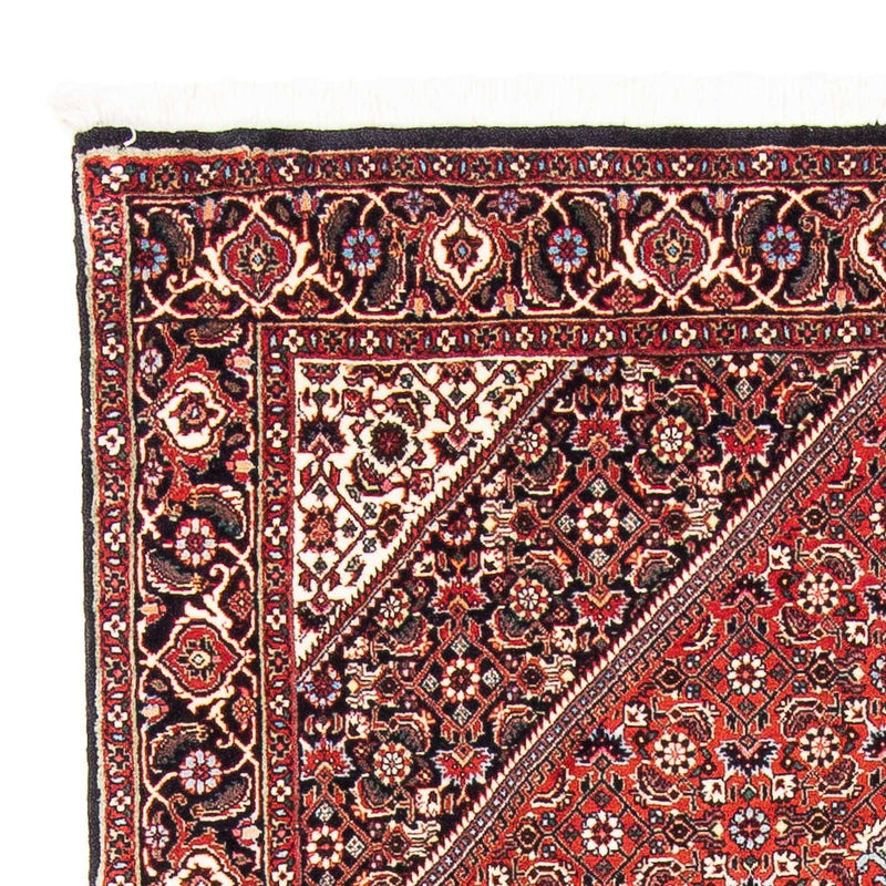 Alfombra persa - Bidjar - 182 x 110 cm - rojo