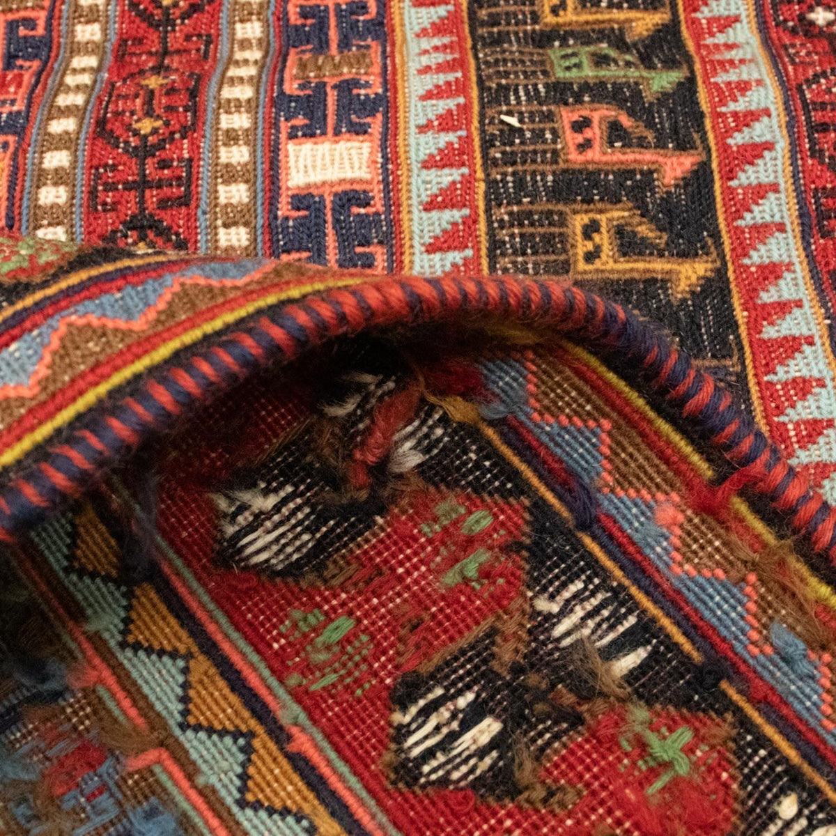Alfombra persa - Nómada - 293 x 194 cm - multicolor