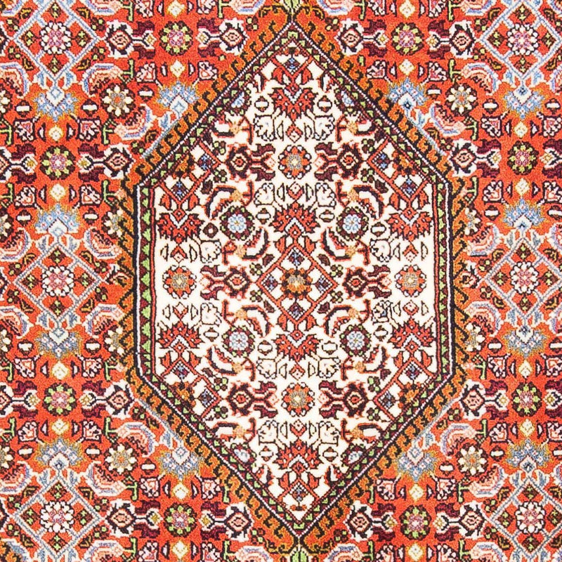 Alfombra persa - Bidjar - 158 x 103 cm - rojo claro